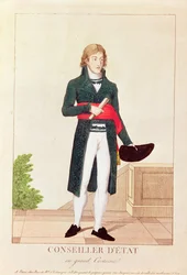 国会議員（カラー彫刻）